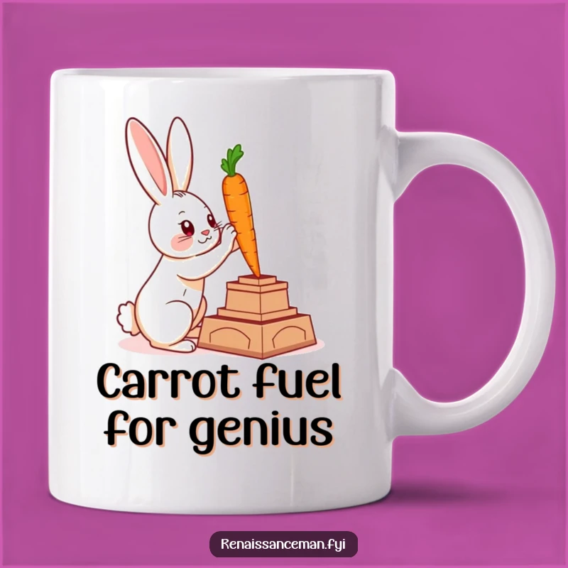 Funny Rabbit Sculptor Mug: A Masterpiece of Humor
