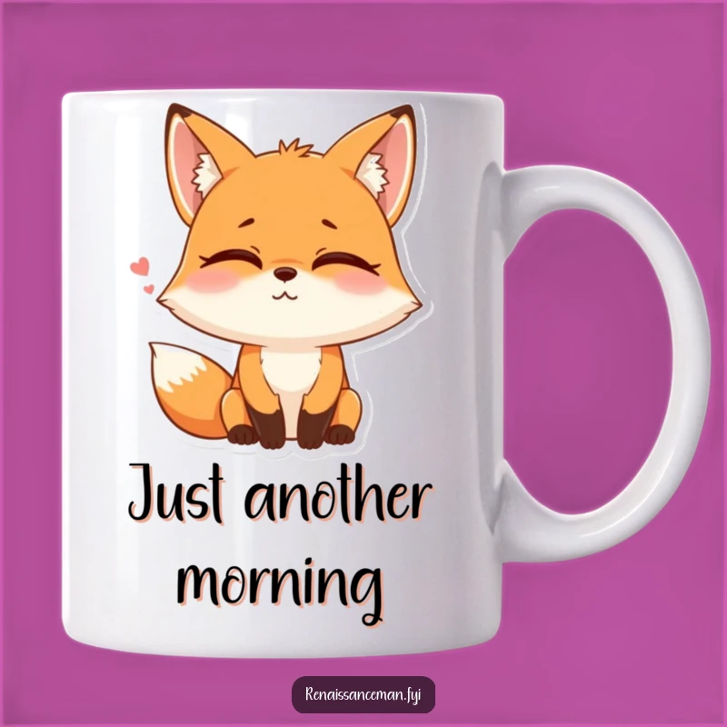 Funny Fox Eye Roll Mug: The Perfect Sarcastic Gift for Anyone Who Gets It