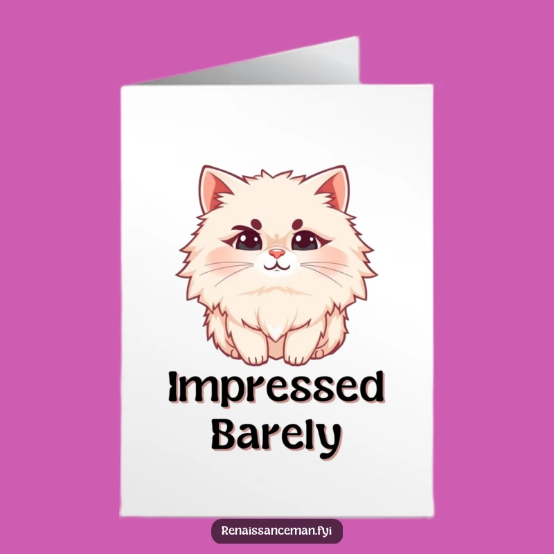 Free Printable Congrats Card: Cat's Smug Success Downloadable Gift