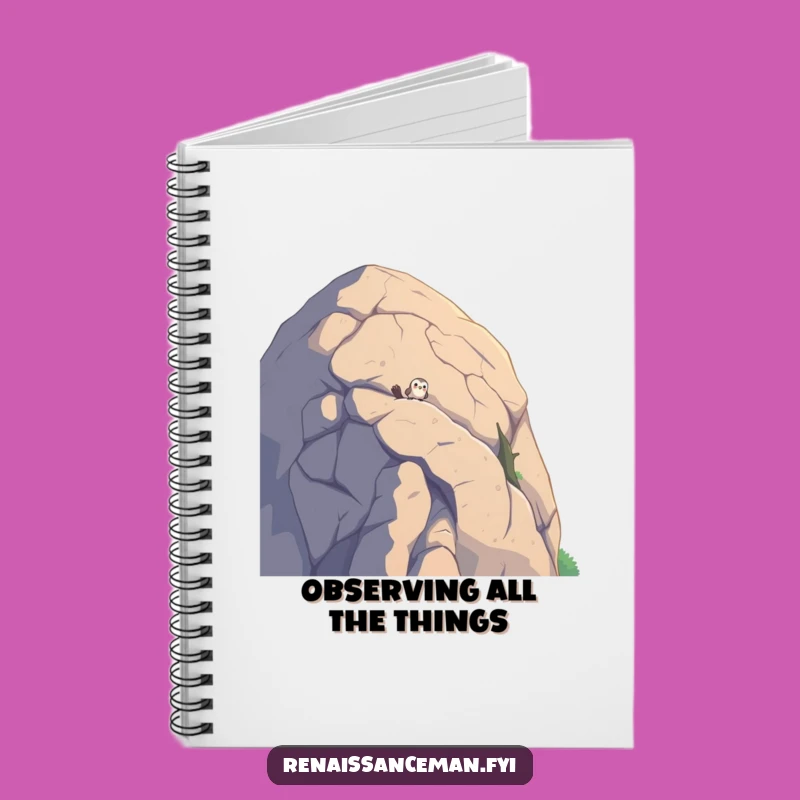 Funny Bird Boulder Notebook: Jot Down Ideas from Your Own Perch