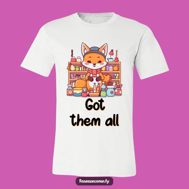 Funny Fox T-Shirt: Confident Seller's Hilarious Tee for a Marketable Gift